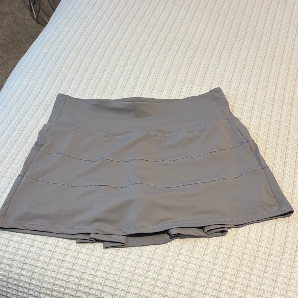 Gray Athletic Skort